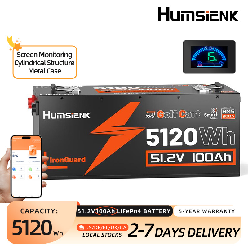 Humsienk LiFePO4 Battery 48V 1 - огляд і ціна Lifepo4 12V 100Ah Bms Bluetooth