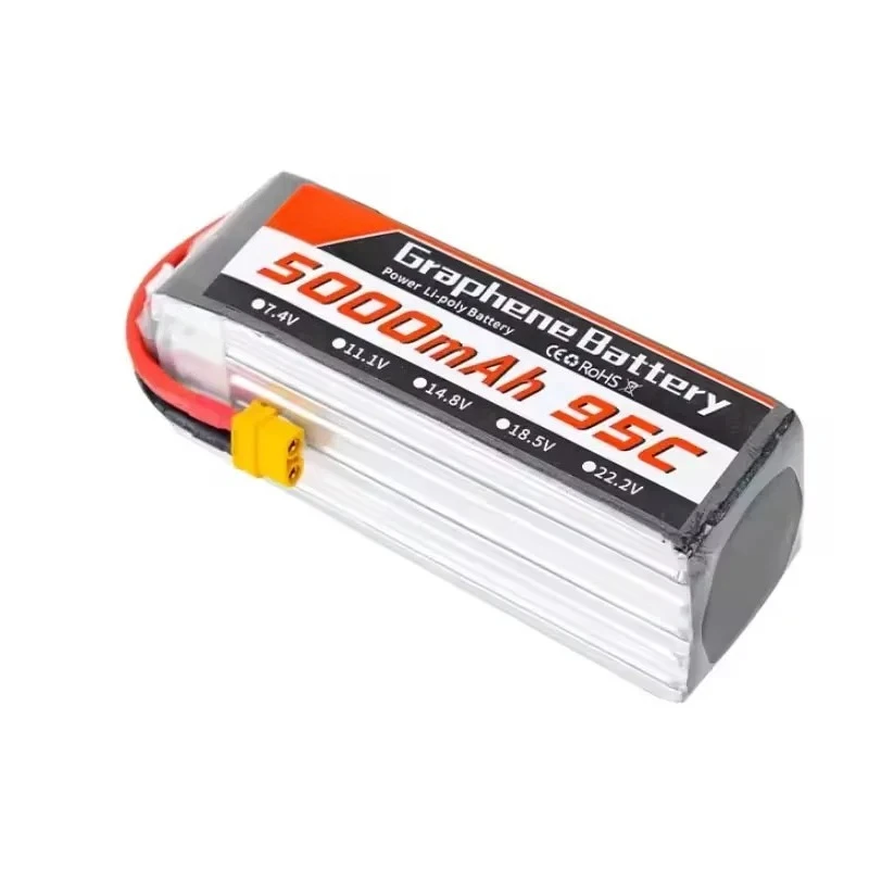 95C 22.2V 6S 5000mAh Lipo Batt - огляд і ціна 6S Lipo Battery 22.2V 5000Mah