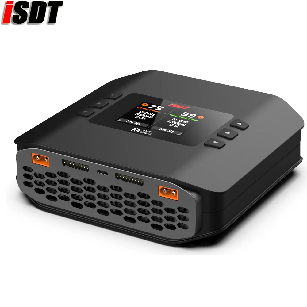 K4 Dual Battery Charger AC 400 - огляд і ціна Isdt K4 Dual Lipo Charger