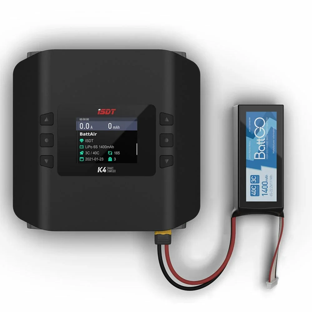 ISDT K4 Dual Mode Smart Balanc - огляд і ціна Isdt K4 Dual Lipo Charger