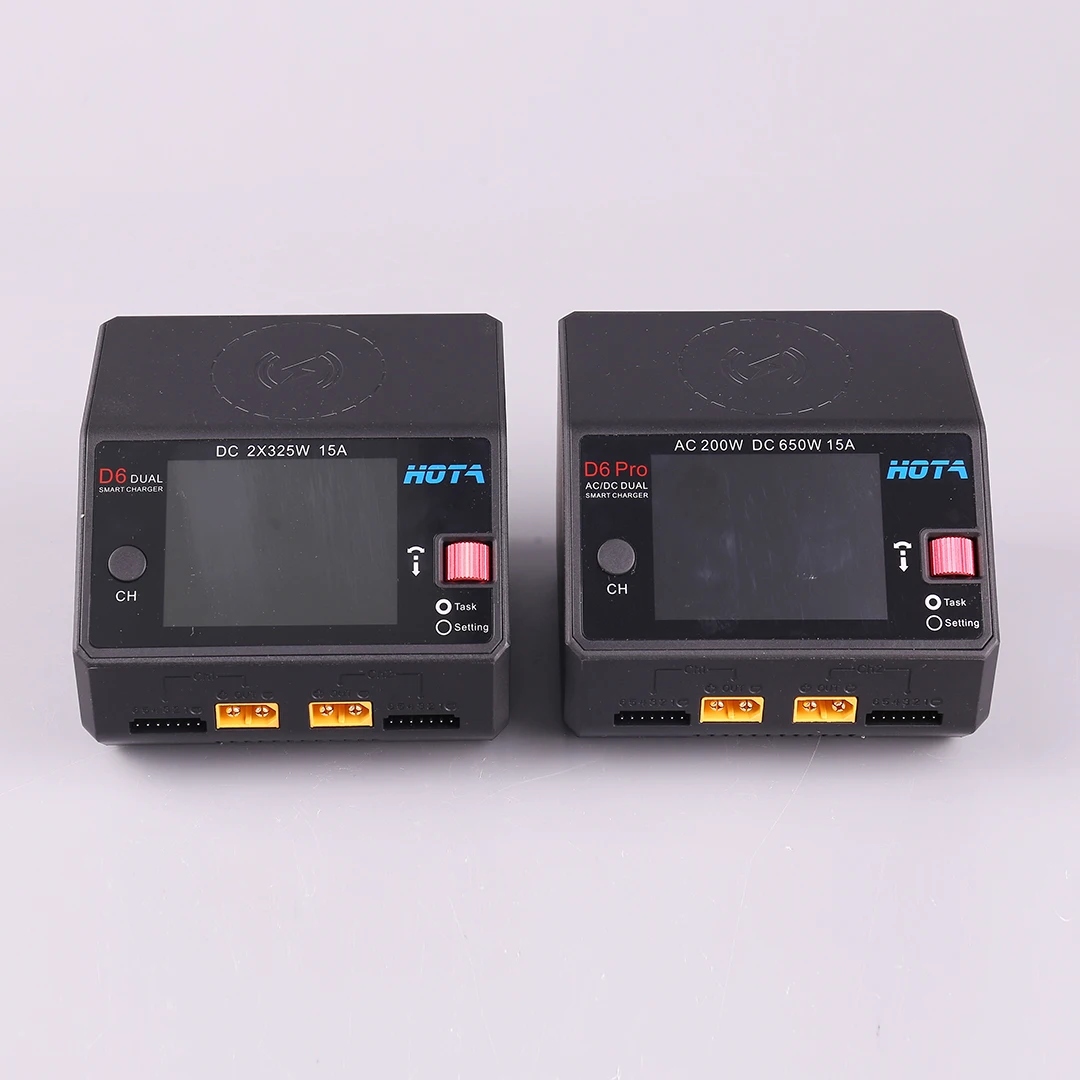 HOTA D6 Pro AC 200W DC 650W 15 - огляд і ціна Hota D6 Pro Dual Lipo Charger