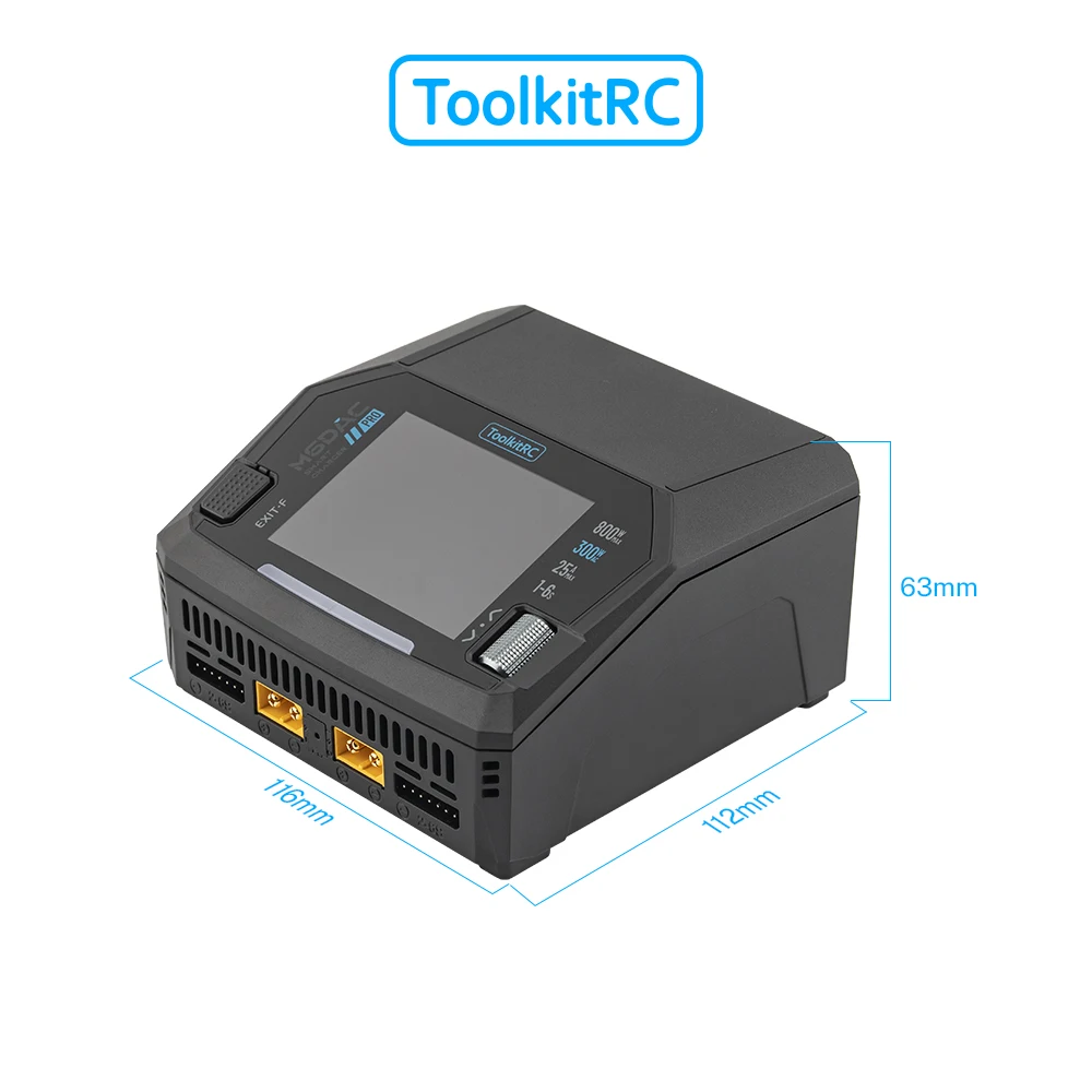 ToolkitRC M6DAC PRO V2 Dual Ch - огляд і ціна Toolkitrc M6Dac Smart Charger